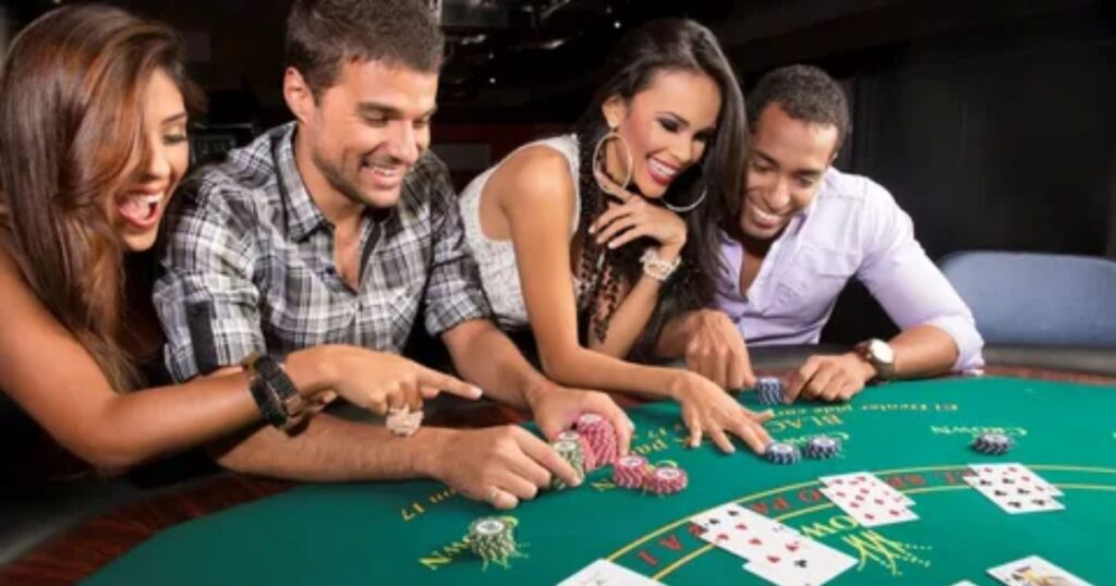 Captions for Casino Romance