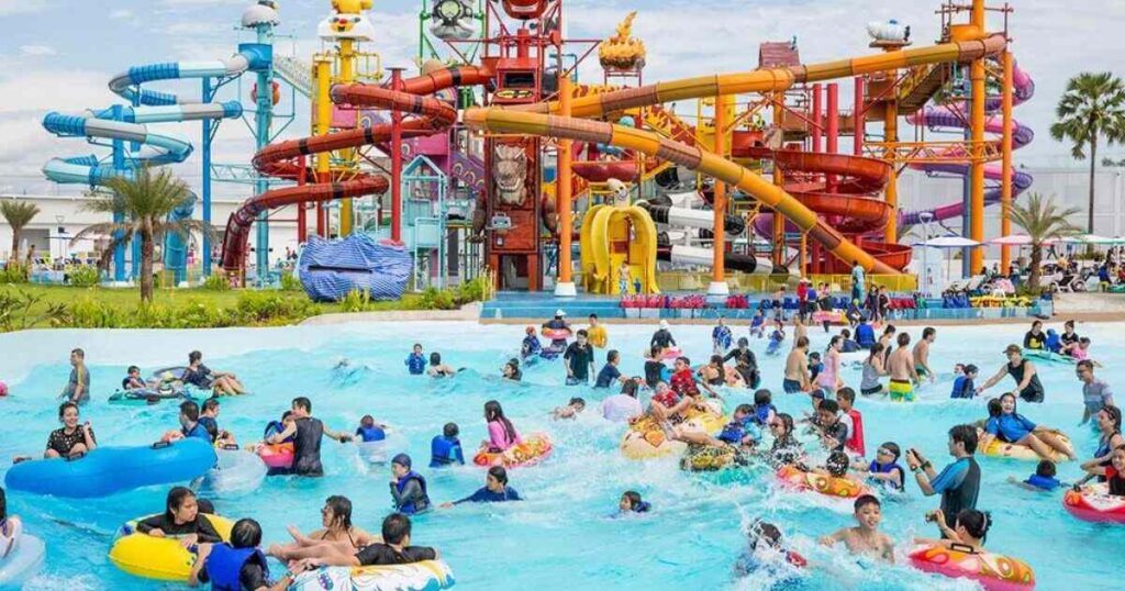 Catchy Water Park Captions