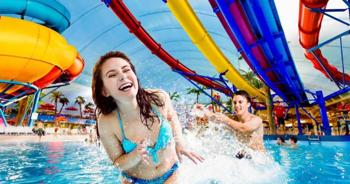 Water Park Captions