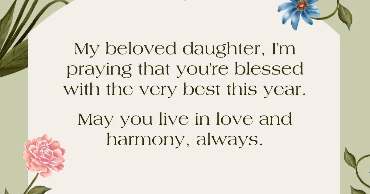 Birthday Prayer For My Daughter