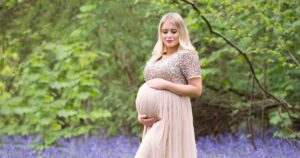 couple maternity photo captions