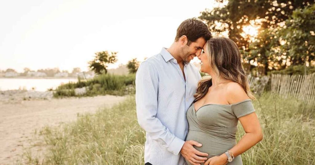Couple Maternity Shoot Captions