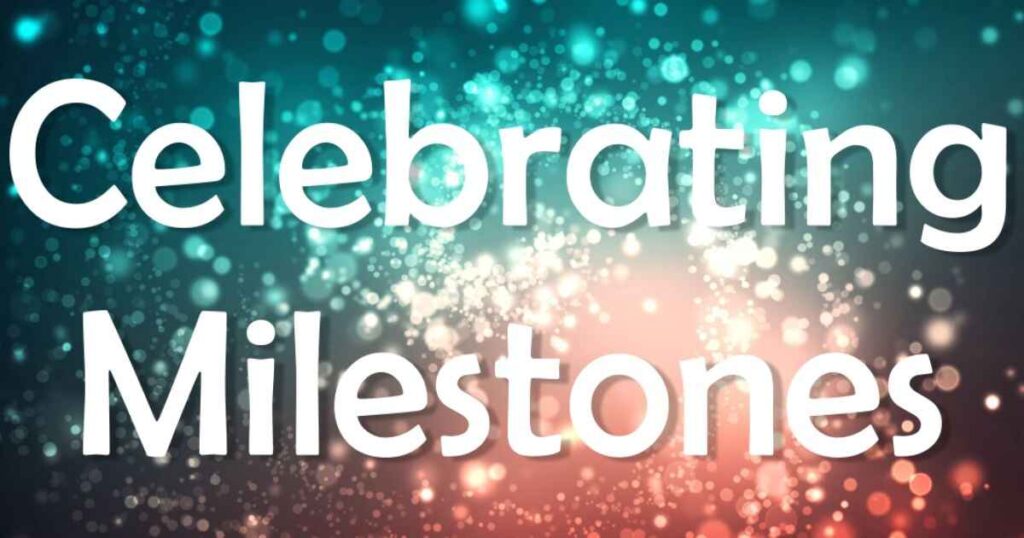 Milestone Celebration Captions