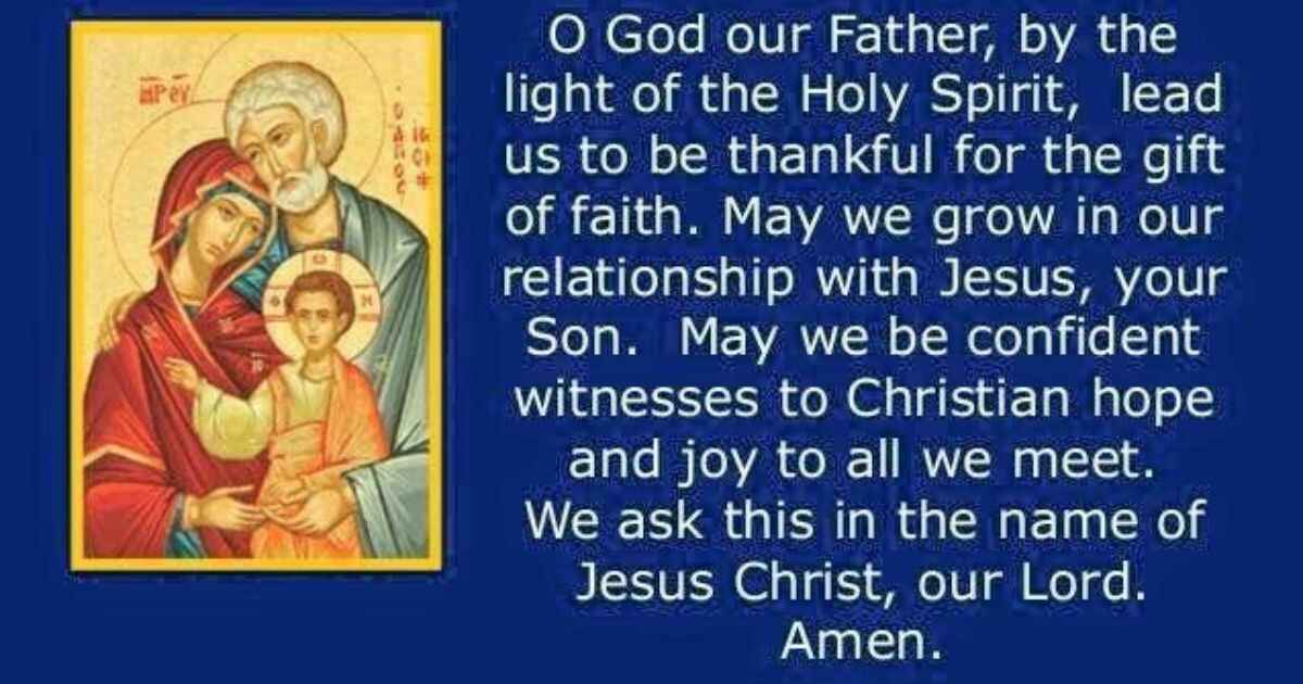 prayer for family