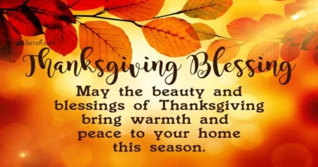 Thanksgiving for the Blessing of New Beginnings