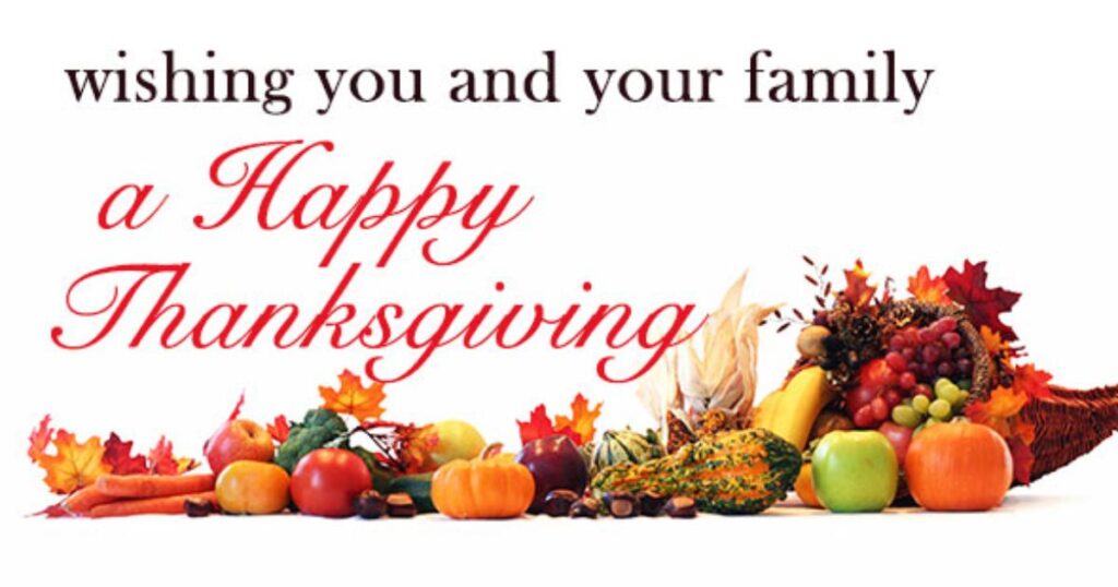 Thanksgiving for the Gift of Life and Health
