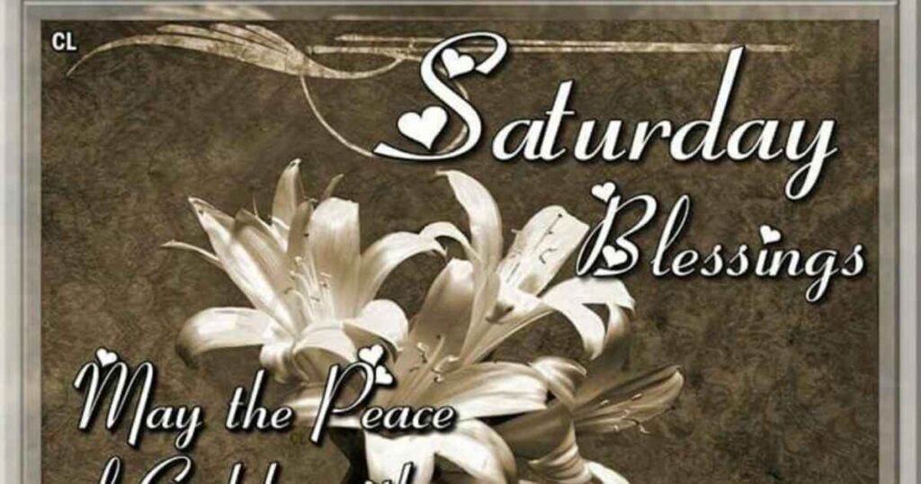 African American Saturday Blessings