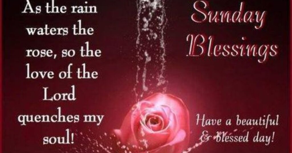 Beautiful Sunday Blessings and Messages