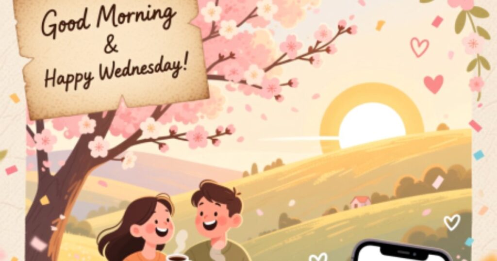 Good Morning and Happy Wednesday Messages for Friends