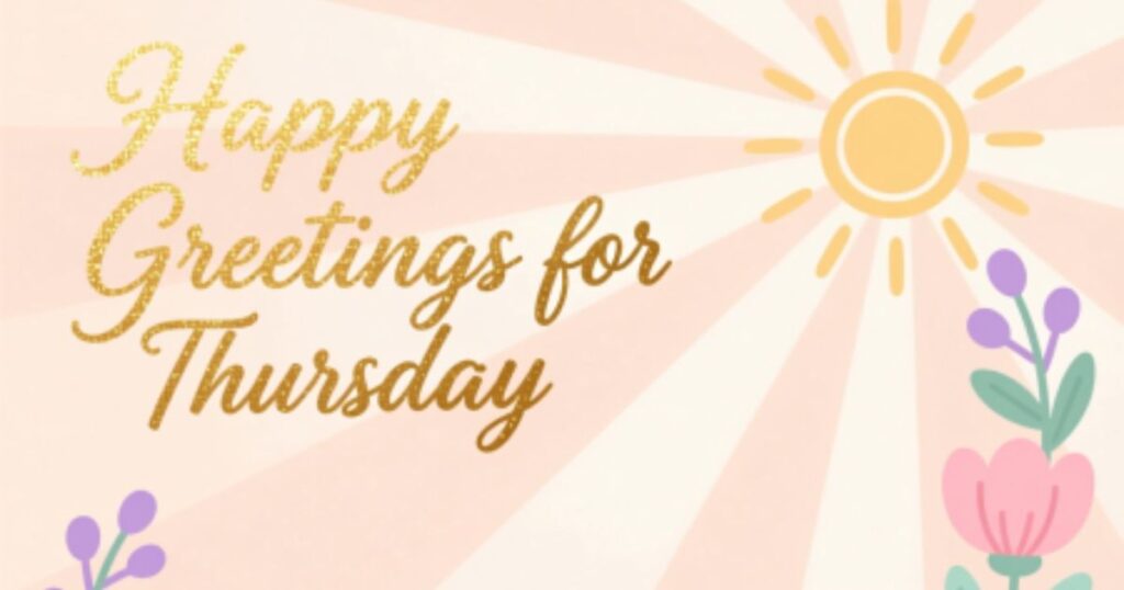 Happy Greetings for Thursday
