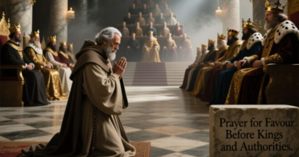 Prayer for Favour Before Kings and Authorities