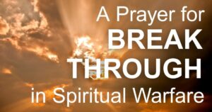Spiritual Warfare Prayer