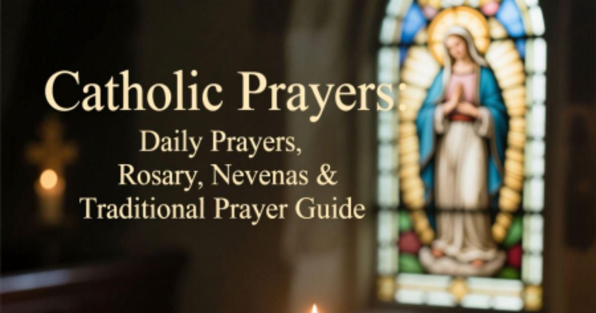 daily catholic prayers