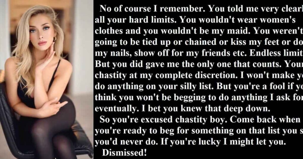 Chastity Cage Captions