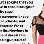 Femdom Chastity Captions