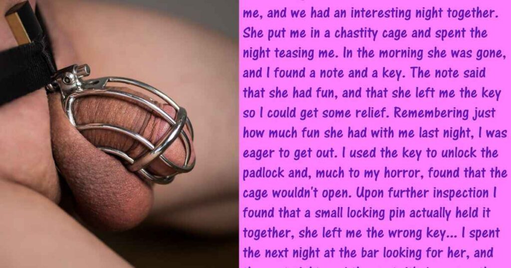 Short & Sweet Chastity Captions